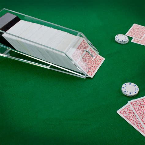 8 deck blackjack shoe.